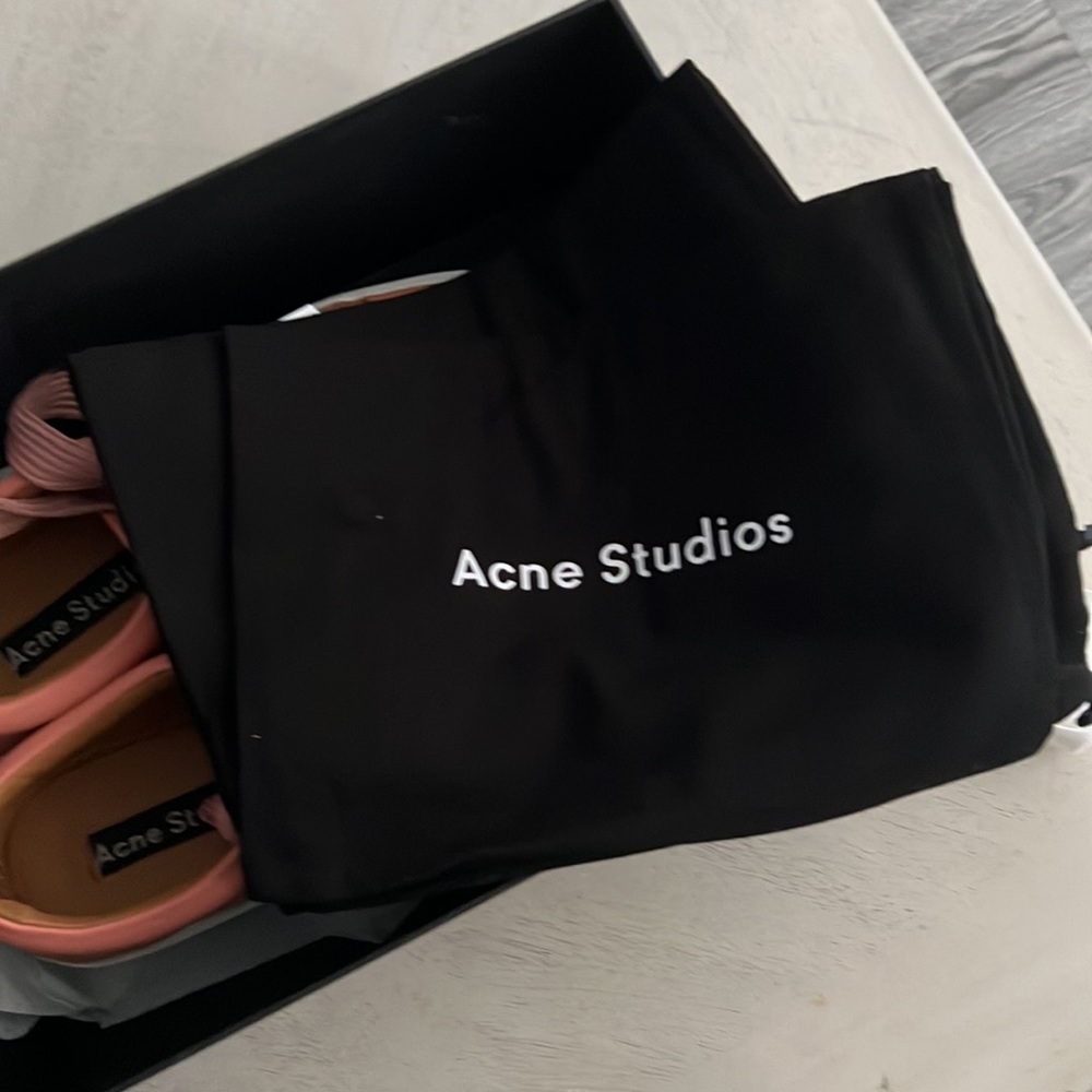 Acne studios DRIHANNA NAPA PINK/WHITE Sneakers - Picture 9 of 12